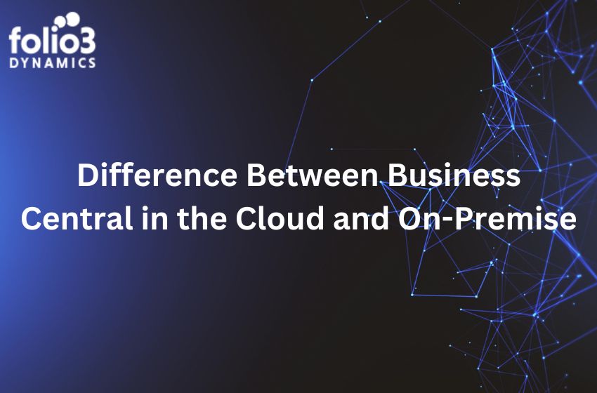 business central on-premise vs Cloud