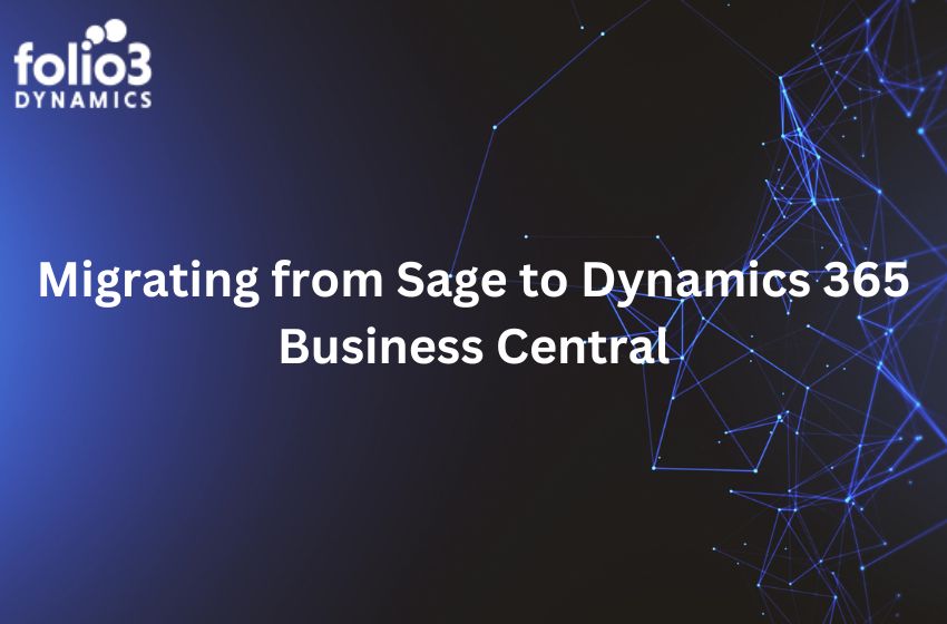 migrating from sage to dynamics 365 business central