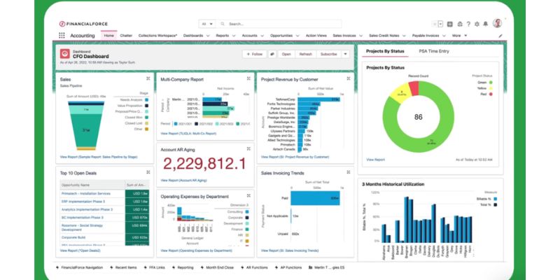 certinia erp cloud