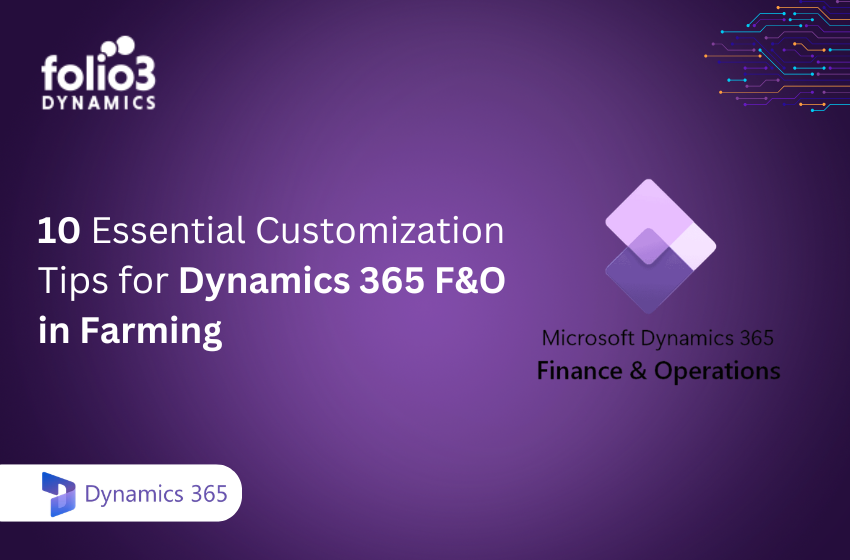 dynamics 365 f&o for farming