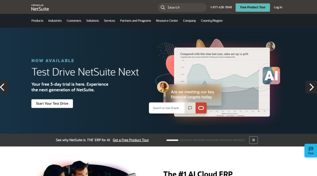 an image of oracle netsuite