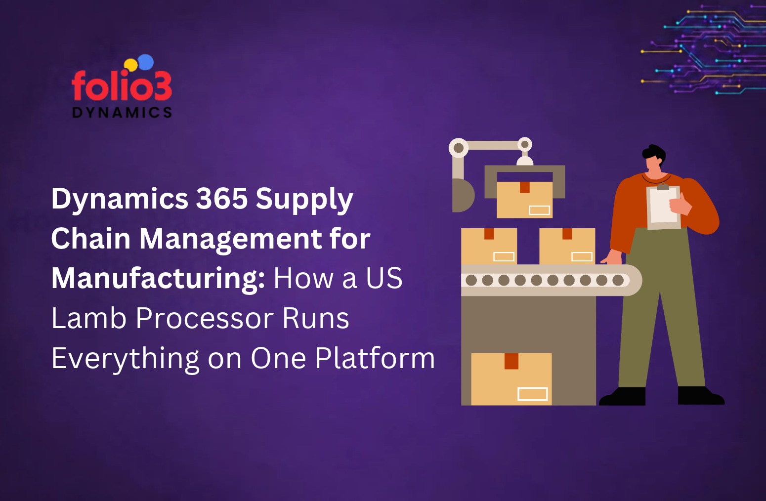 Dynamics 365 Supply Chain Management for Manufacturing: How a US Lamb Processor Runs Everything on One Platform