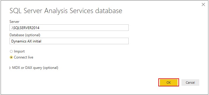 dynamics ax BI